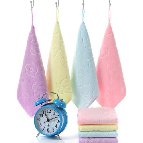 Hot Sale Cute Towel For Baby Printing Children Towels Super Soft Baby Care Towel Strong Absorbent Baby Bathing Towel