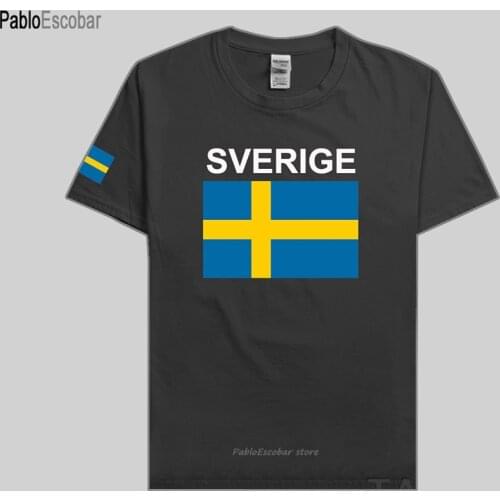 Sweden Sverige mens t shirt Swedish Swede tshirt jerseys nation team t-shirt Sports new tops gyms clothing tees country SWE