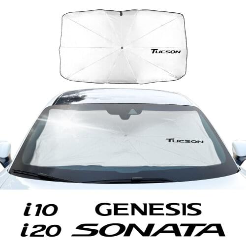 Car Windshield Sunshade Anti UV Visor Protector Parasol For Hyundai Tucson Azera Gdi I10 20 30 40 IX20 35 Sonata Car Accessories