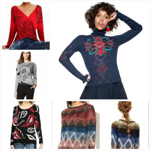 2020 deg Spans several long sleeve elastic styles single collar sweaters S-XXL