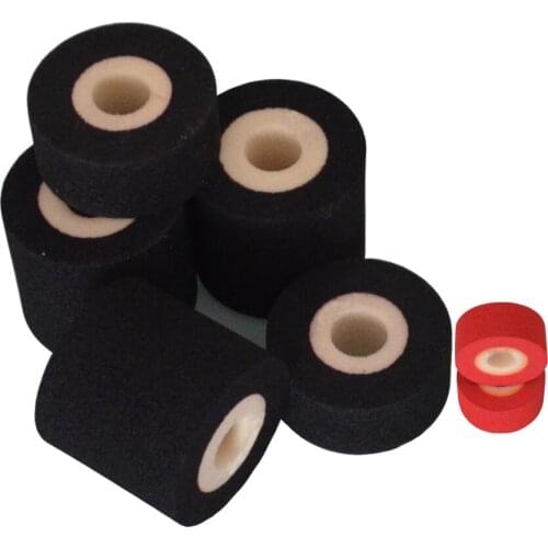 Hot ink roll expiry date coding machine hot ink printer roller used on sealing machine and coding machine