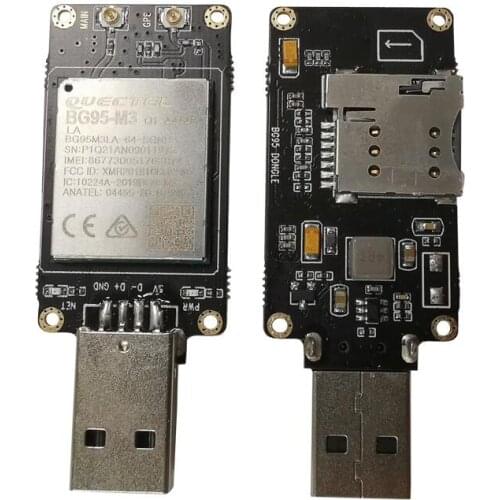 In stock! BG95-M3 USB Dongle Cat M1/ Cat NB2/ EGPRS GNSS LPWA nb-iot Module compatibility with BG96 BC95 UG95 UG96