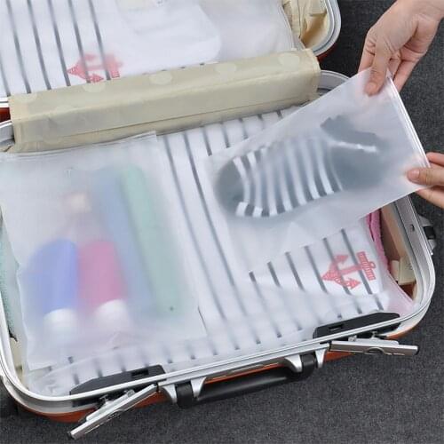 Travel Storage Waterproof Laundry Shoe Travel Pouch Storage Luggage Clothes Clear Organizer Storage bag