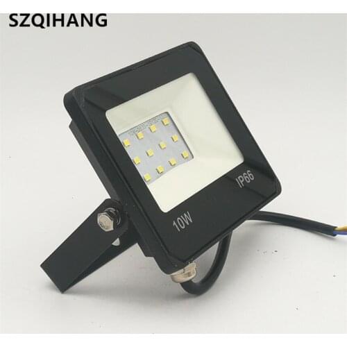 1PCS 10W 30W 50W 100W Reflector LED Flood Light Waterproof IP65 Spotlight Wall Outdoor Lighting Warm Cold White LED FloodLight