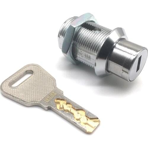 10 Pieces 24mm High Safety Cylinder Machine Cabinet Press Button Push Lock