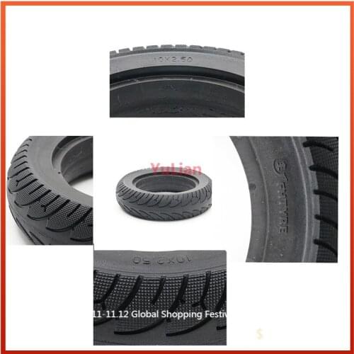 10x2.50 | high quality solid tire, non pneumatic electric scooter tire, suitable for 8 / 10 inch Electric Scooter accessories