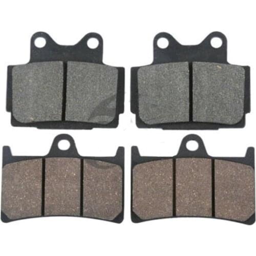 Motorcycle Accessories Front Rear Brake Pads For YAMAHA FZS600 FZS 600 FAZER 1999-2003 2000 2001 2002 99 00 01 02 03