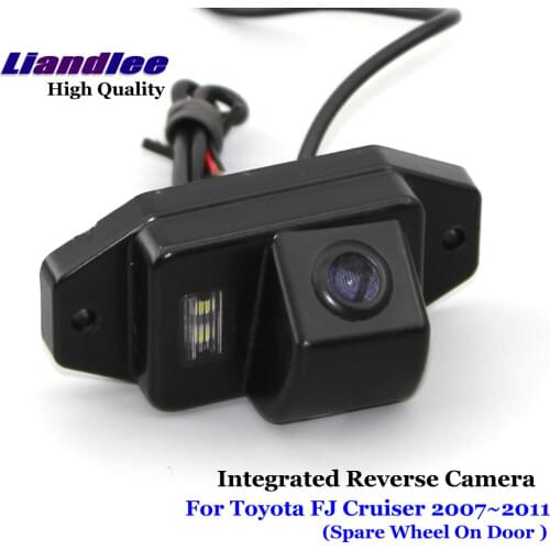 Car Reverse Backup Rear View Parking Camera For Toyota FJ Cruiser 2007-2010 2011 SONY HD CCD Integrated Nigh Vision Accessories