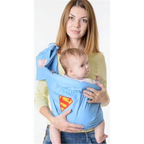 Baby Wrap Carrier Printed Baby Sling Carrier for Newborn & Infant Soft Breathable Wrap Hands Free Baby Carrier Baby Shower Gifts