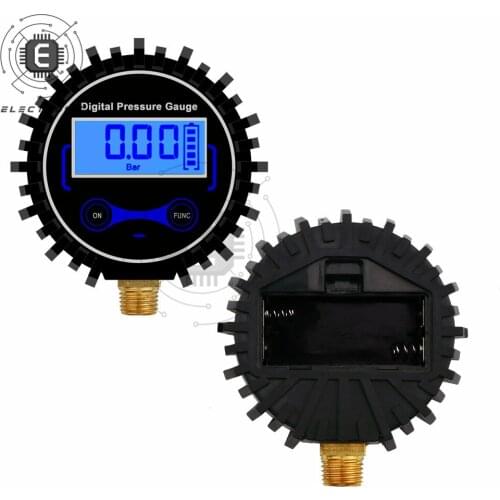 0-200PSI Digital Tyre Tire Air Pressure Gauge LCD Manometer Pressure Gauge With LED Light For Car Truck Motorcycle