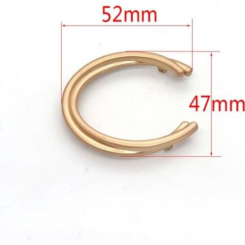 Metal Tri Glide Buckles C Shape Slider Adjust For Scarf Decoration Strap Belt Backpacks Shoes Bags Webbing DIY Accessories 50pcs