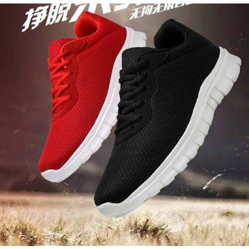 Mens shoes individual fashion mesh couples shoes flying weaving breathable soft sole youth four seasons light casual shoejb