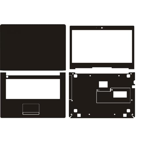 Laptop Sticker Decal Skin Carbon fiber Leather Cover Protector for Lenovo ideapad 310 14" 310-14
