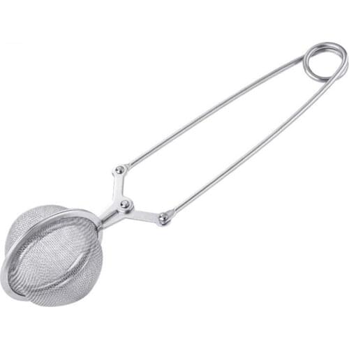 Stainless Steel Handle Tea Mesh Ball Diameter Convenient Filter Stable Tea Strainer Strong Tea Infuser High Quality Tea Filter