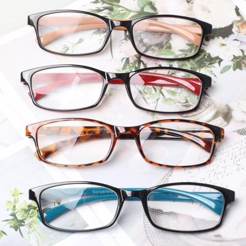 Mens Womens Square Reading Glasses Ultra Light Unbreakable Glasses Retro Style High Quality Reading Glasses