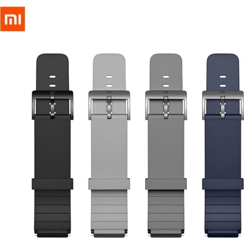 Original Watch Band for Xiaomi Mi Smart Watch Soft Silicone Rubber Watch Bracelet Replacement For Xiaomi Mi Watch Strap