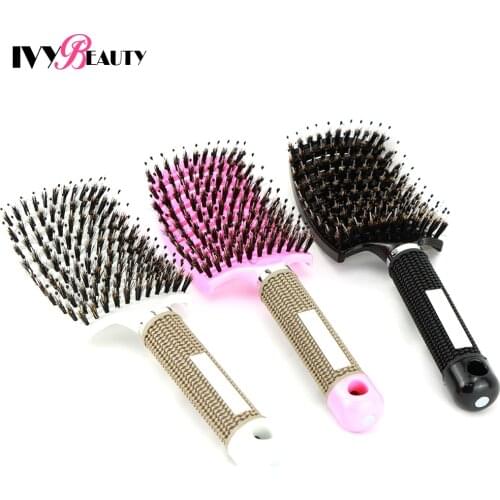Professional Hair Brush Massage Comb Brush For Hair Hairdresser Shampoo Women Wet Comb Hair Brush Hairdressing Tools