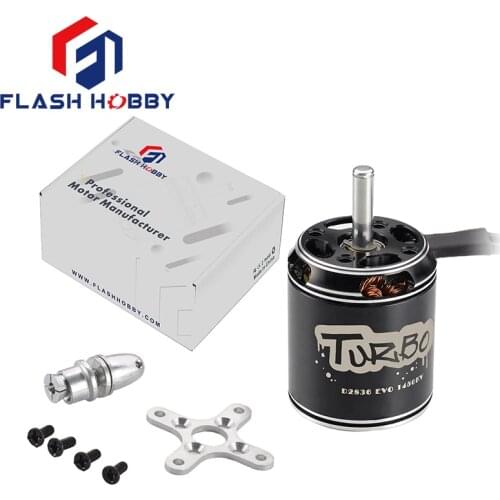 FLASHHOBBY D2836EVO 2836 (2217) 750KV 850KV 1100KV 1450KV RC Brushless Motor for UAV Aircraft Multicopters RC Plane Helicopter