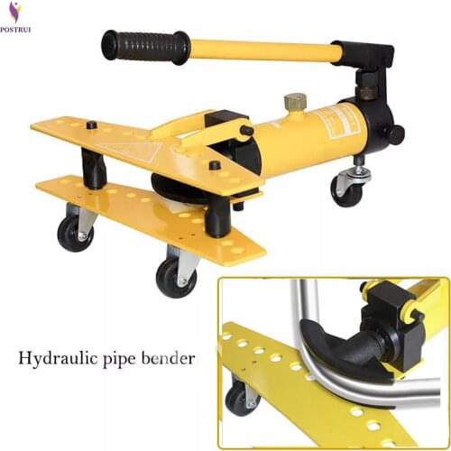 Stainless steel manual hydraulic thickening pipe elbow zinc pipe iron pipe steel pipe small pipe bender