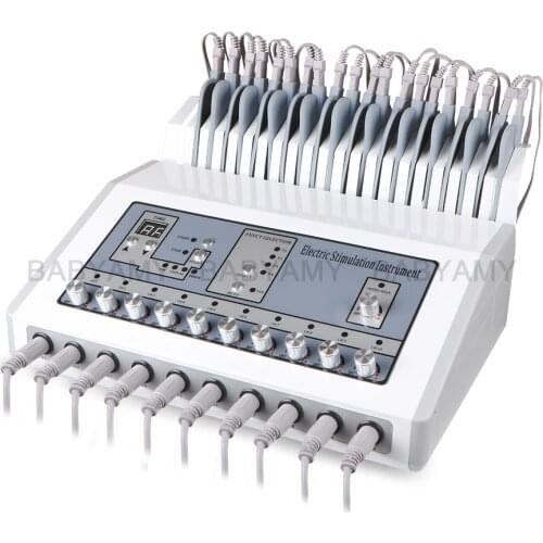 S872 Weight Loss machine ems muscle stimulator Electrostimulation Machine Russian Waves ems Electric Muscle Stimulator massager