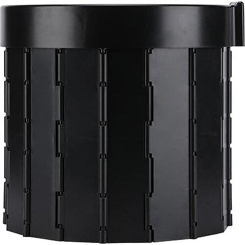 Foldable Toilet Portable Multifunction ABS with Cover Car Potty Toilet Vehicular Urinal for Camping Hiking Long Trip