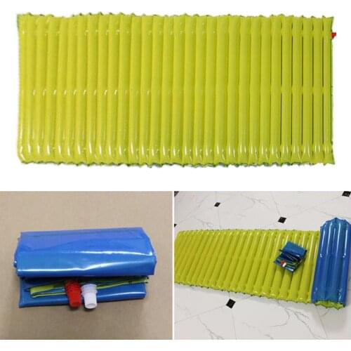 Ultralight Single Player Air Emergency Inflatable Mattress Outdoor Cushion Tube Camping Beach Moisture-proof Hot Sleeping Pad