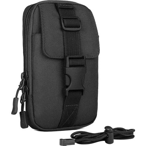 Tactical Molle Pouch Military EDC Tool Bag Outdoor Waist Fanny Pack with Belt Accessory Bag for Hunting Camping Hiking