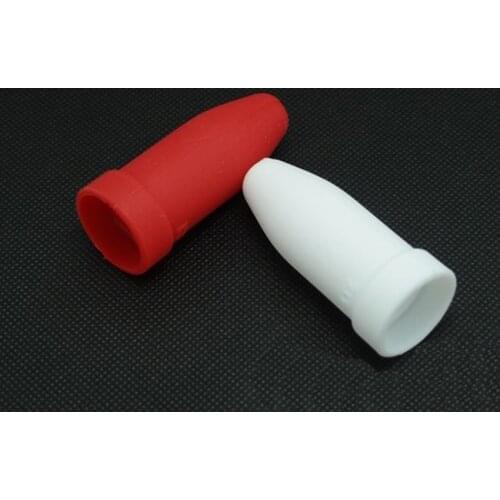 Improved Flashlight Diffuser Red White Silicone soft elastic For Diameter 20 - 24mm AA 18650 led Flashlight torch lamp lantern