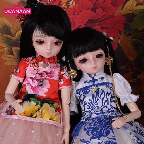 1/4 BJD Dolls 45CM Ball Jointed Doll Changeable Eyes With Outfits Princess Dress Wig Shoes Makeup Girls DIY Dress UP Beauty Toys