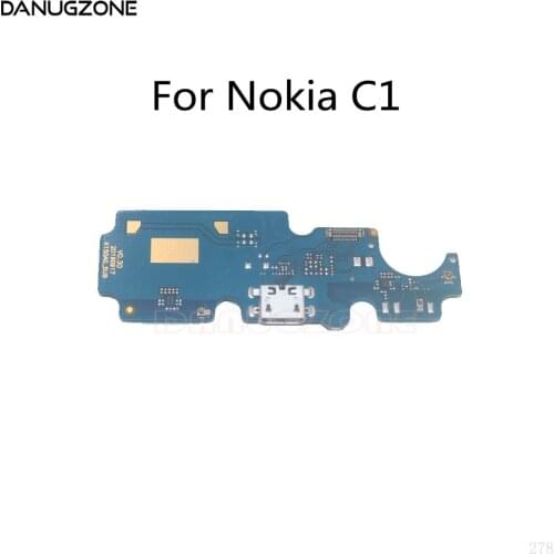 10PCS/Lot For Nokia C1 C2 C3 USB Charging Dock Port Socket Jack Plug Connector Charge Board Flex Cable