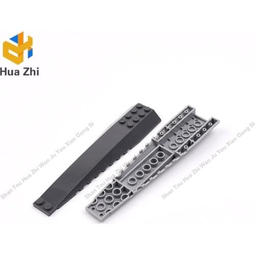 Building Blocks Parts 45301 2PCS Wedge Curved 16 x 4 Triple LEGOING MOCS Education