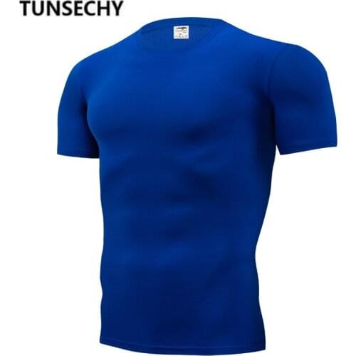 2019 summer solid color short sleeved T-shirt womens casual wear simple comfort mens and womens fitness T-shirt