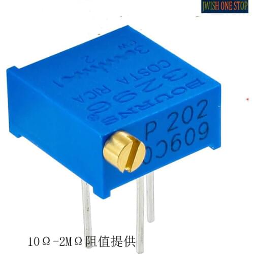 3296P-1-102LF Trimmer Potentiometer Adjustable Electrical Resistance