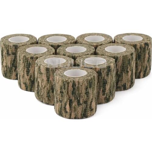 50 PCS/LOT Elastic Bandage/Waterproof Bandage/Adhesive Tape/DIY Tap for Knives/Gun/camera/Telescope/Flashlight etc