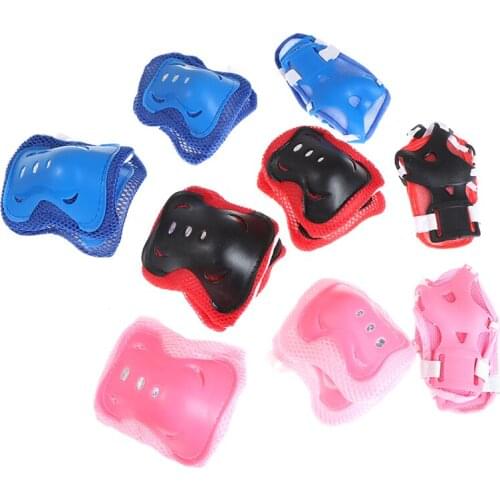 Kids Teens Elbow Knee Protective Guard Wrist Gear Pads Children hand guard Sports Safety Elbow & Knee Pads Accessorie