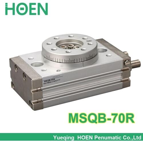 MSQ series Double Action Rotary Cylinder / Rack & Pinion Type Pneumatic Air Cylinders MSQB-70R MSQB-70A