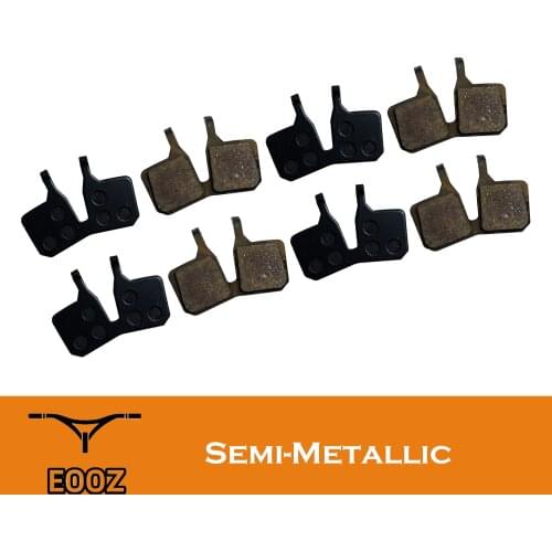 EOOZ 4 Pairs Bicycle Disc Brake Pads Semi - Metallic For Magura MT5 and MT7 Brakes