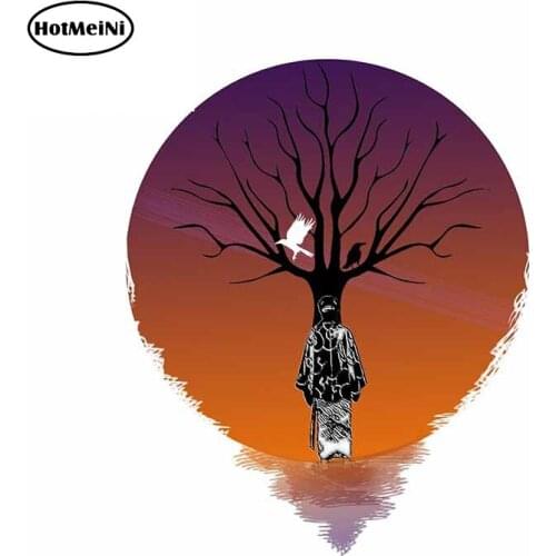 HotMeiNi 13cm x 10.4cm For GINTAMA Funny Car Stickers Bumper Decal Anime Waterproof Car Assessoires Decals Decoration