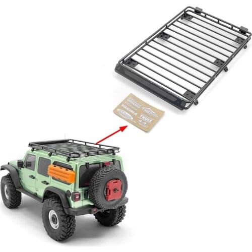 Rc Car Toys Steel TUBE Luggage Tray Roof Rack For 1:10 Model Crawler Cars AXIAL SCX10 III JEEP Wrangler 4x4 Off Road Truck