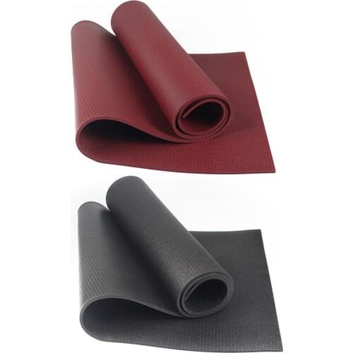 Yoga Mat Anti-skid Sports Fitness Mat Thick PVC High Density Non-Slip yoga matt for Exercise, Yoga, and Pilates Gymnastics mat