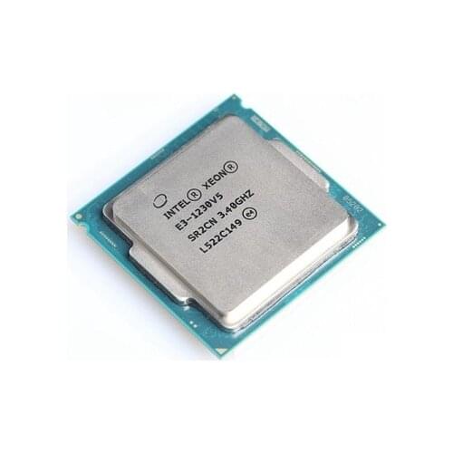 Used Intel Xeon E3 1230 V5 3.4GHz 8MB 4 Core LGA 1151 CPU Processor E3-1230V5