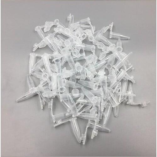 10ML Plastic Tube Clear Micro Centrifuge Test Tube Vials With Snap Cap
