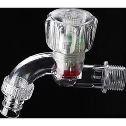 Bulletproof Water Tap Ceramic Core Universal Plastic Faucet G1/2, G3/4 Washing Machine Faucet Single Spout Hot Cold Water