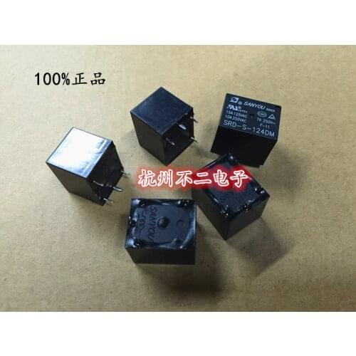 Relay SRD-S-124DM 4 feet normally open 10A250VAC HF3FF-24VDC-1HS T73