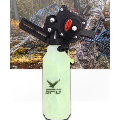 Fishing Reel Fish Equipment with Rope Bottle Line for Compound Bow Recurve Bow Archery Shooting Hunting