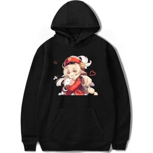Genshin Impact Hu Tao Hoodie Aesthetic Unisex Fashion Kawaii Printed Harajuku Clothing Tops Casual Streetwear Women Sweatshirt