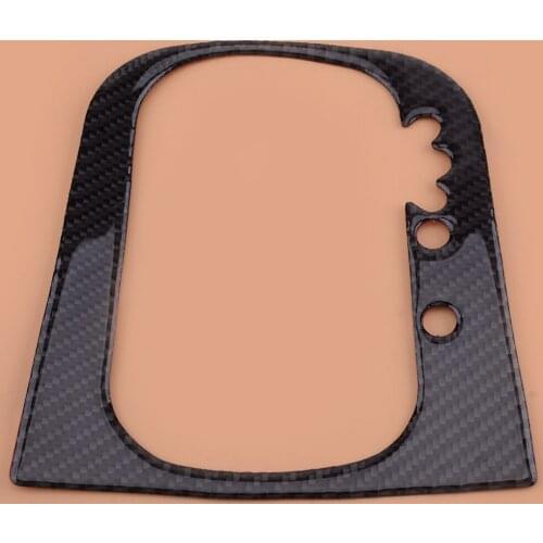 Carbon Fiber Gear Shift Panel Trim Cover Sticker Fit For Volkswagen VW Golf 6 MK6 GTI 2008 2009 2010 2011 2012