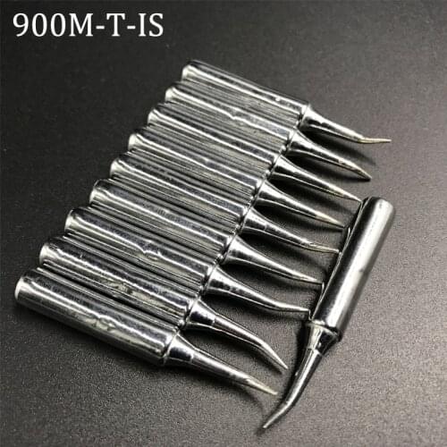 High quality Lead-free solder Iron tip 900M-T-IS for lucky SAIKE ATTEN AOYUE YIHUA soldering rework station 10 pcs/lot
