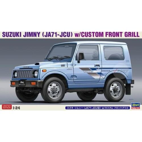 1/24 Hasegawa Plastic Assembly Car Model Toy Suzuki JIMNY JA71-JCU Static Model DIY Assembly Kit #20509