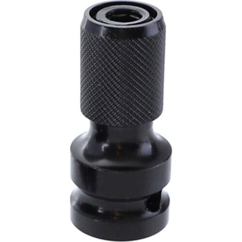 1Set Steel 1/2" Square To 1/4" Hex Ratchet Socket Wrench Socket Adapter Spanner Set Drive Converter Impact Tool Hot Sale